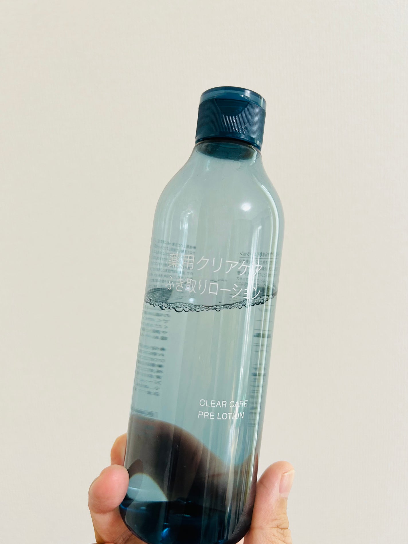 クリアケア薬用拭き取りローション/無印良品/拭き取り化粧水を使ったクチコミ(3枚目)