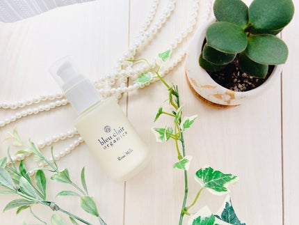 ブルークレール ローズミルクのクチコミ「ローズミルク(乳液) ✨
国産のオーガニックコスメブランド、ブルークレールより。
国産オーガ.....」(2枚目)