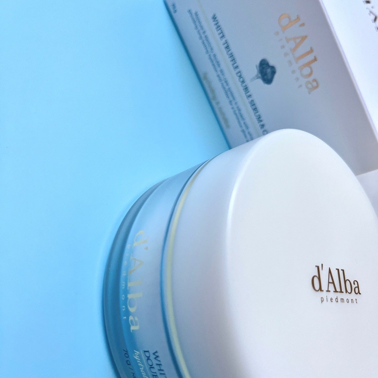 ホワイトトリュフダブルセラムアンドクリーム/ダルバ/フェイスクリームを使ったクチコミ(3枚目)