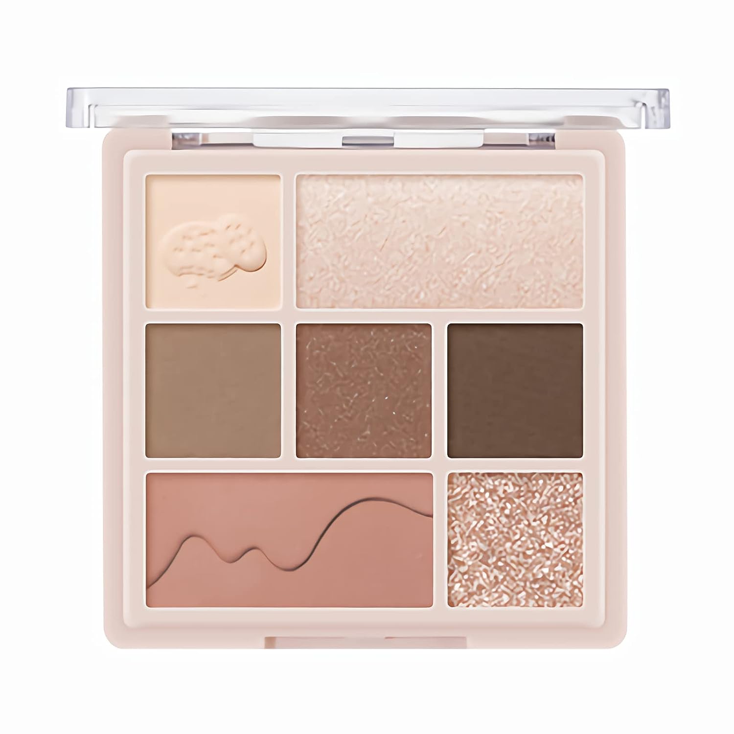 SEVEN COLOR CAKE MAKE UP PALETTE 02 Sea Salt Oreos 