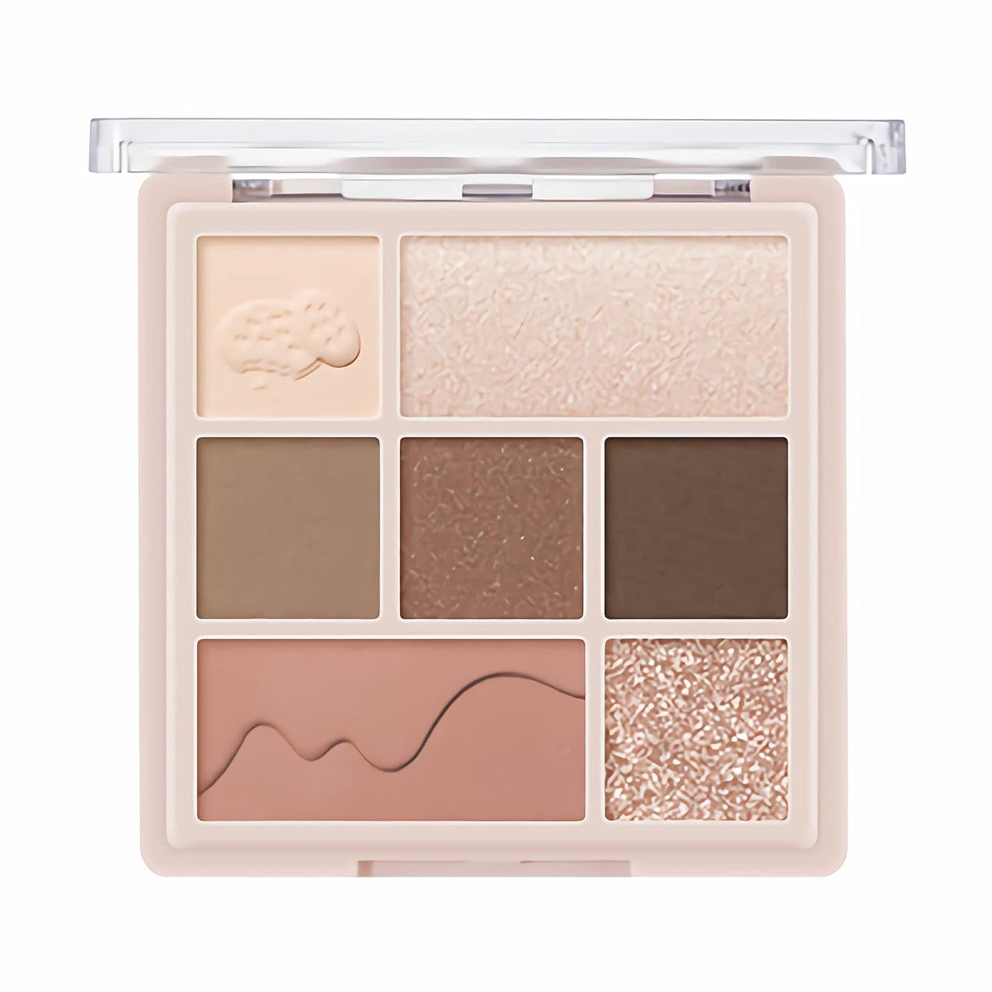 SEVEN COLOR CAKE MAKE UP PALETTE 02 Sea Salt Oreos