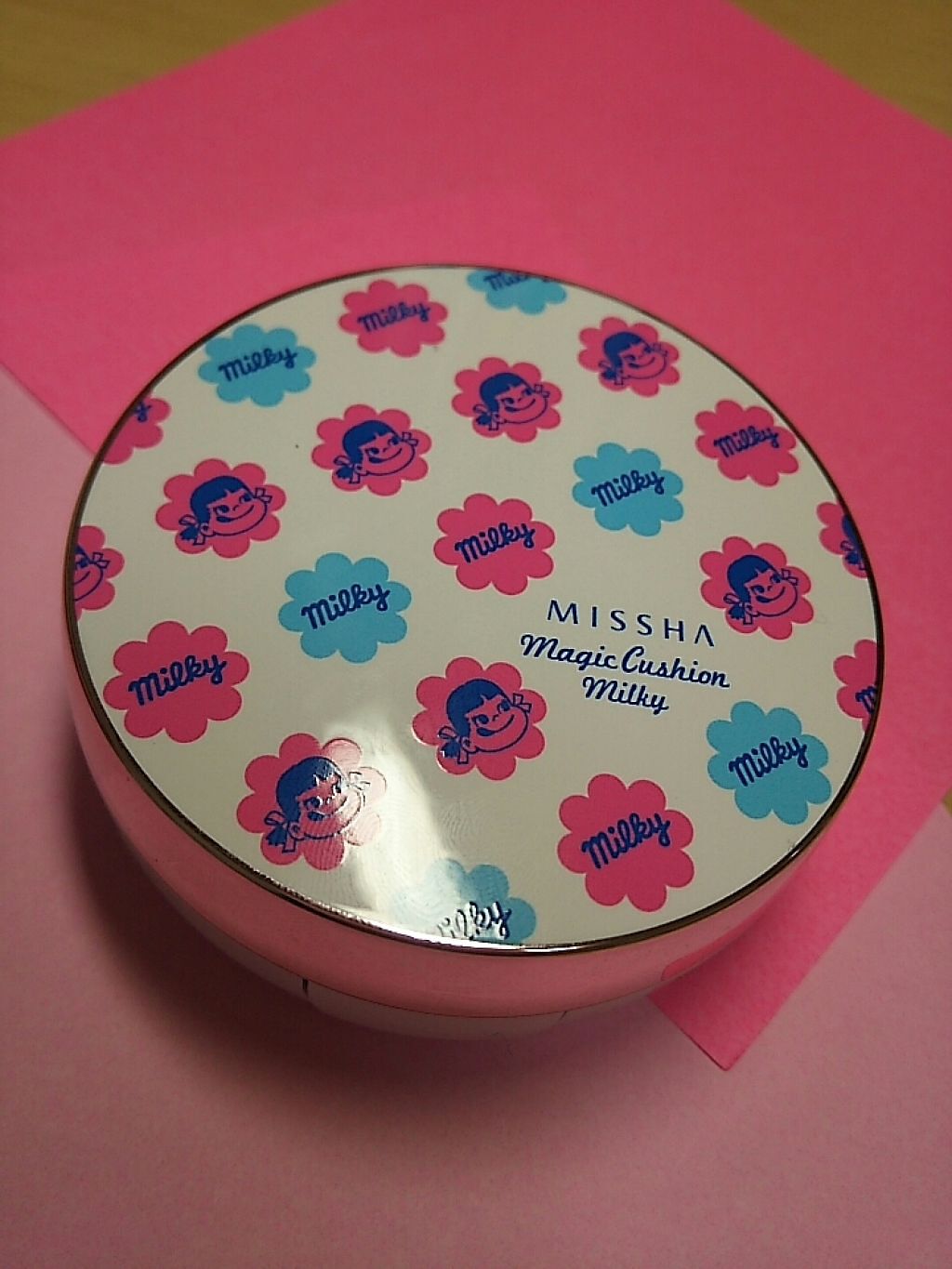 M クッションベース（ミルキー）/MISSHA/化粧下地を使ったクチコミ（1枚目）