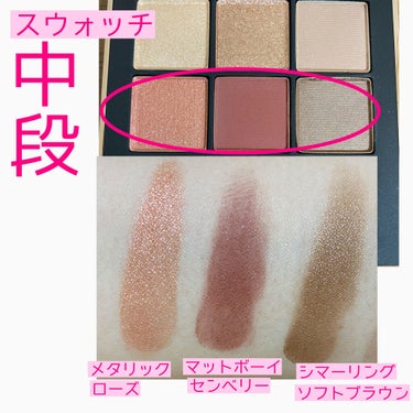 アンインヒビテッド アイシャドーパレット/NARS/アイシャドウパレットを使ったクチコミ（4枚目）