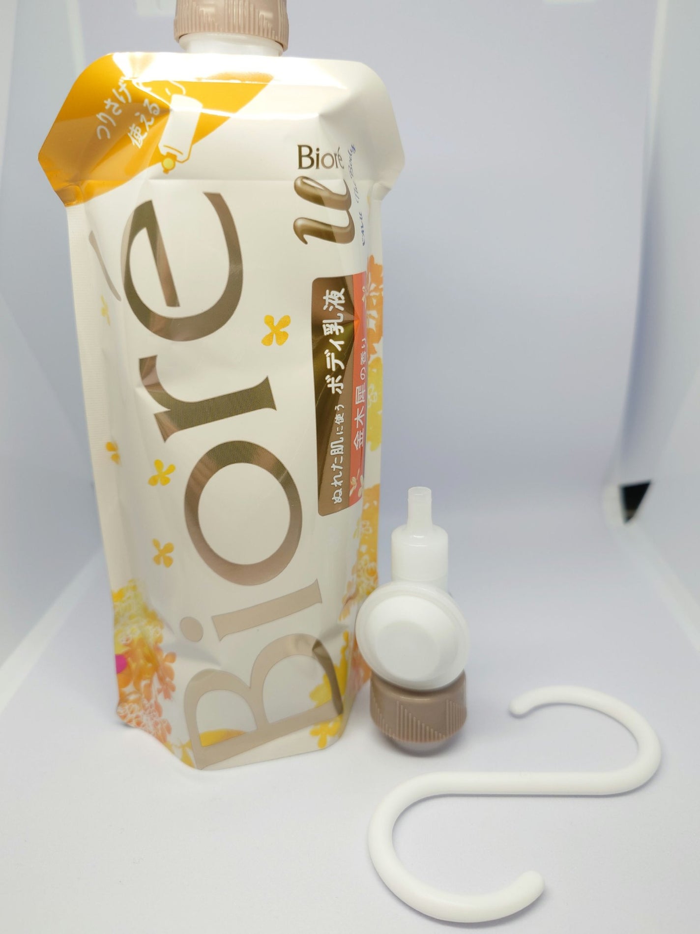 ザ ボディ ぬれた肌に使うボディ乳液 金木犀の香り/ビオレu/ボディミルクを使ったクチコミ(3枚目)