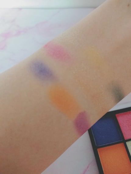 UR GLAM BLOOMING EYE COLOR PALETTE/U R GLAM/アイシャドウパレットを使ったクチコミ(3枚目)