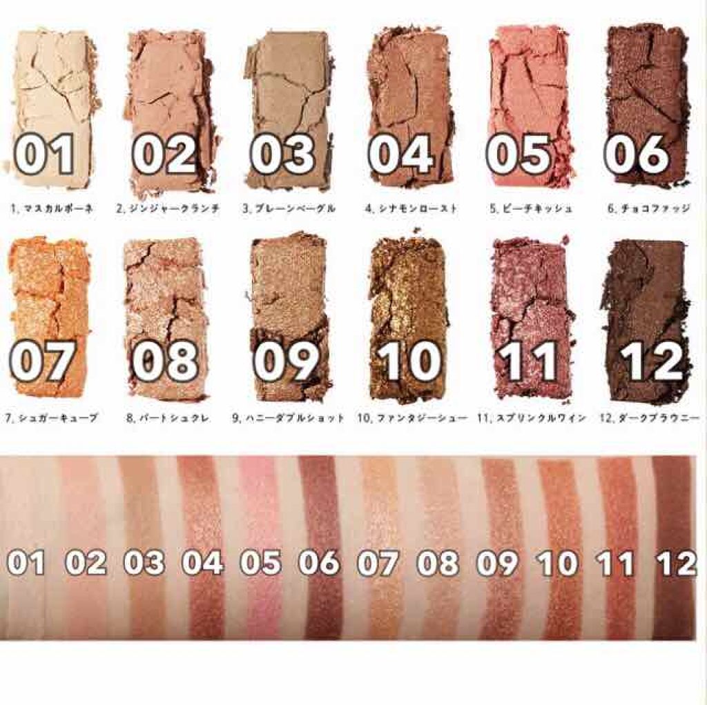 バレンタインボックス/VAVI MELLO/アイシャドウパレットを使ったクチコミ(2枚目)