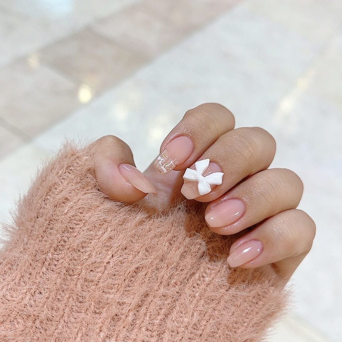 🌷愛里叶🌷コスメオタク on LIPS 「初めてのサロンでジェルネイル🎀@vina_yamaguchiさ..」(3枚目)