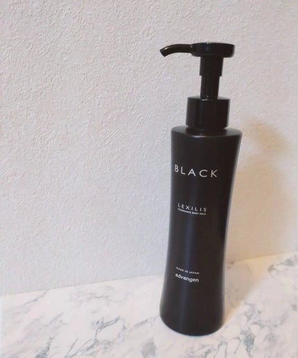 ブラック フレグランス ボディミルク/LEXILIS/ボディミルクを使ったクチコミ(1枚目)