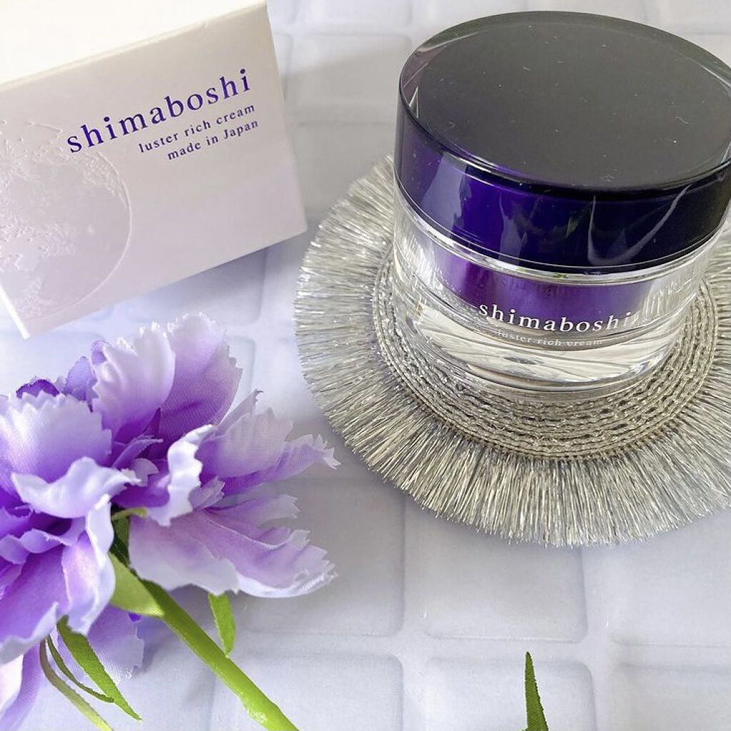 ラスターリッチクリーム/shimaboshi/フェイスクリームを使ったクチコミ（1枚目）
