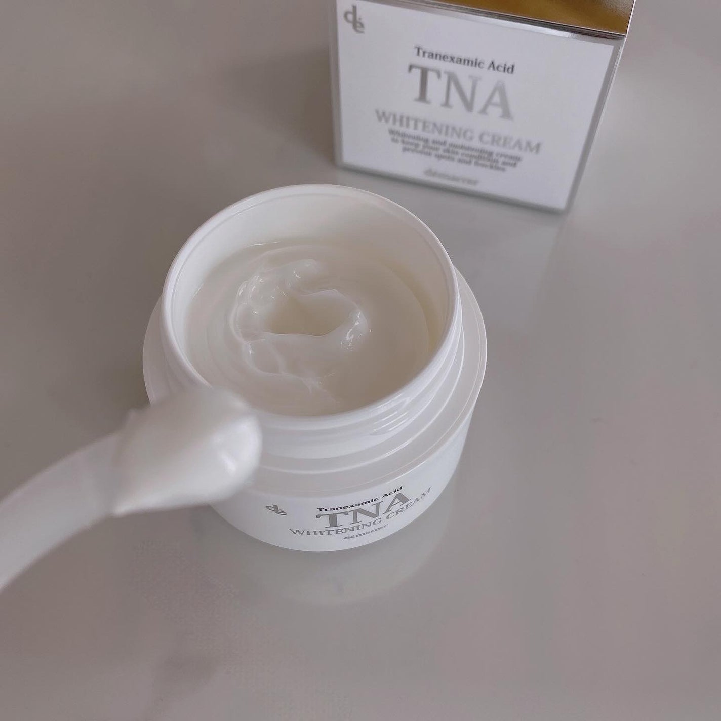 TNAホワイトニングクリーム/demarrer/フェイスクリームを使ったクチコミ(3枚目)