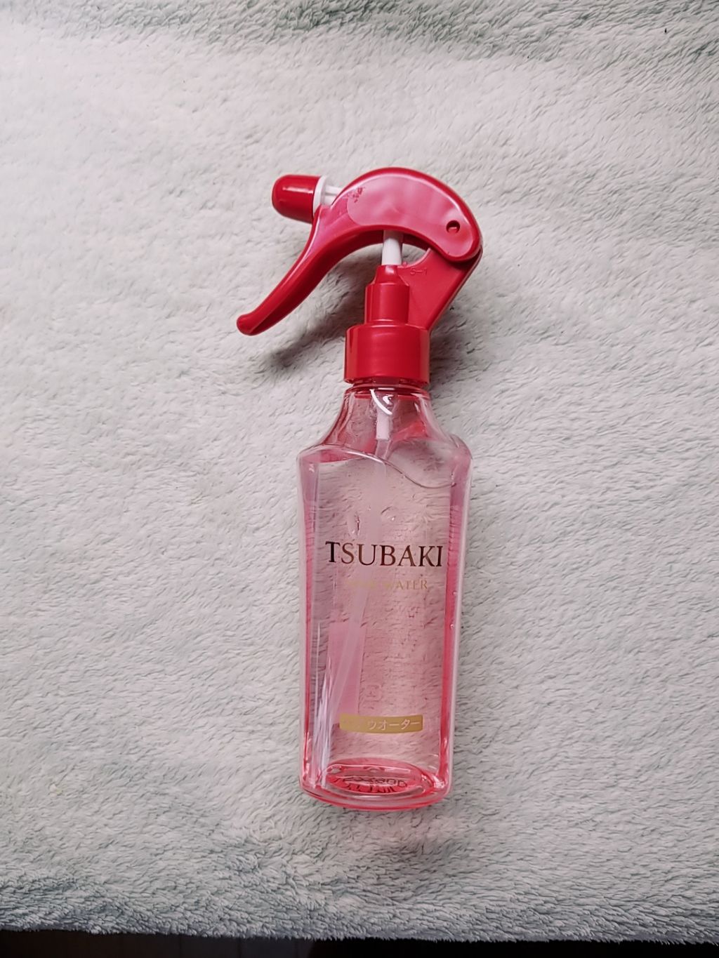 ダメージケアウオーター (さらさら)/TSUBAKI/ヘアミストを使ったクチコミ（1枚目）