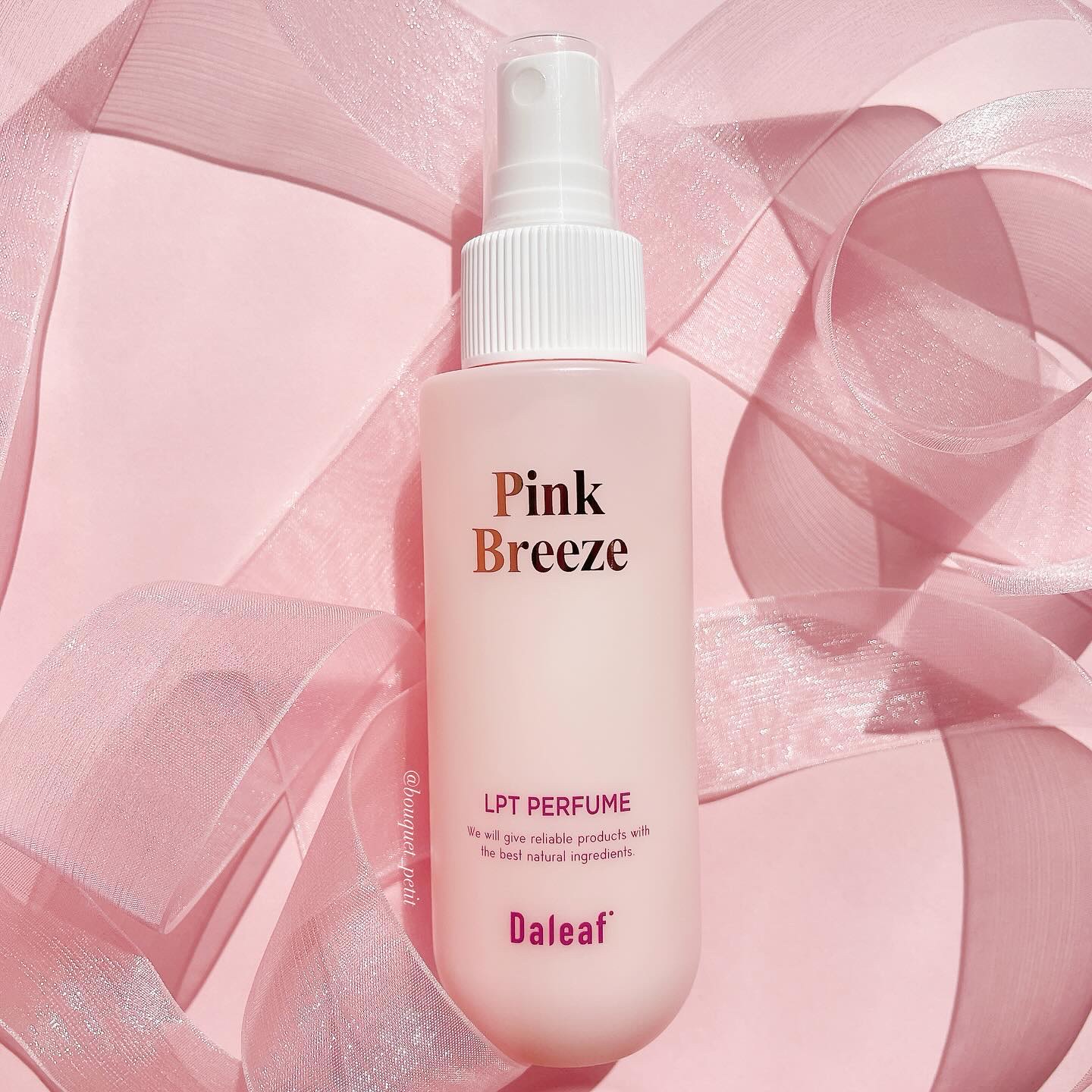 パフュームヘアパックインミスト Pink Breeze/Daleaf/アウトバストリートメントを使ったクチコミ（1枚目）