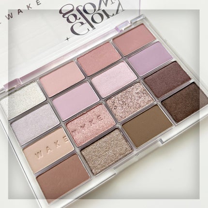 ソフトブラーリングアイパレット/wakemake/アイシャドウパレットを使ったクチコミ(2枚目)