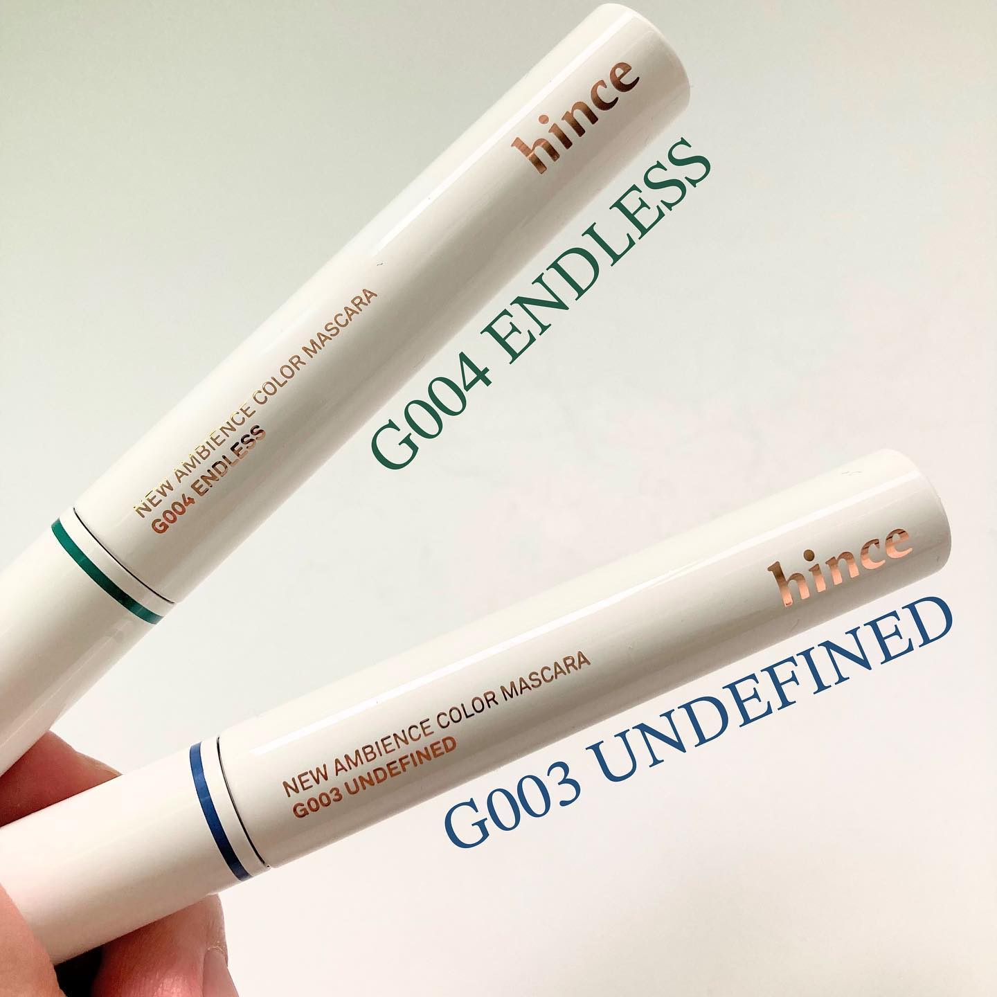 ニューアンビエンスカラーマスカラ/hince/マスカラを使ったクチコミ（2枚目）
