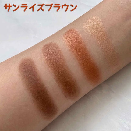 パレットアイシャドウ/&be/アイシャドウパレットを使ったクチコミ(2枚目)