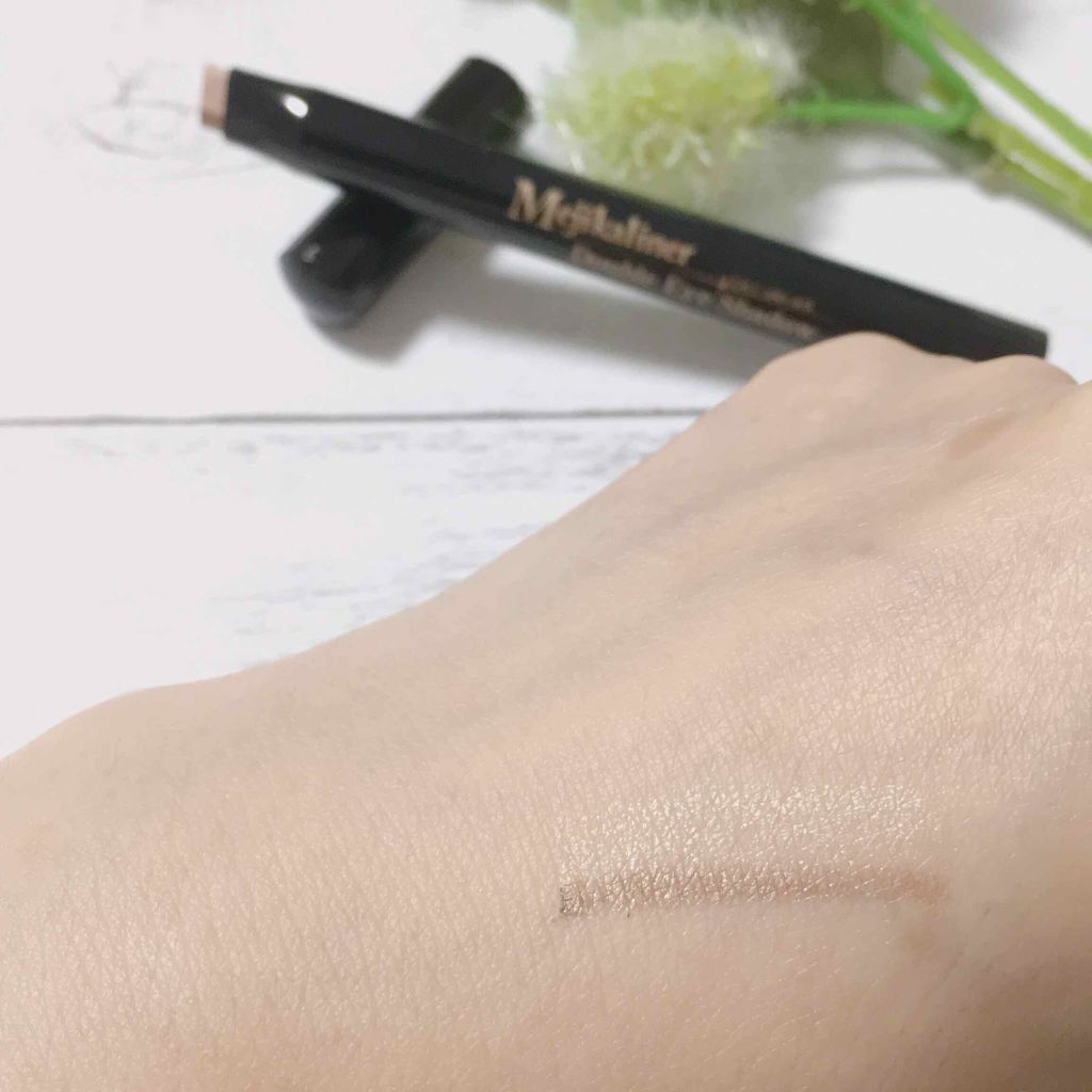 シェモア メジカライナーダブルのクチコミ「🎼.•*¨*•.¸¸🎶1STEPで理想のグラデーションアイメイクがブラシ不要で出来る『chez.....」（3枚目）