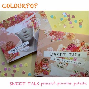 Eye Palette-Sweet Talk/ColourPop/パウダーアイシャドウを使ったクチコミ（1枚目）