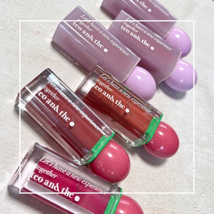 teo and the Verry Jellow/タオアンダー/リップグロスを使ったクチコミ(1枚目)