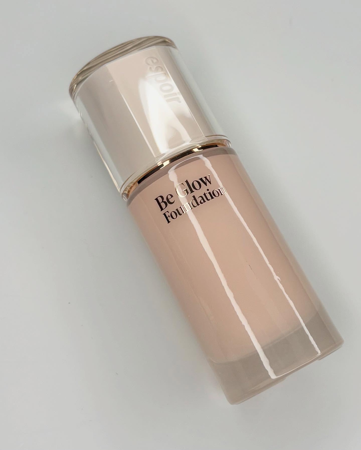 ビーグローファンデーション 3C　ウェディングピーチ/espoir/リキッドファンデーションを使ったクチコミ（2枚目）