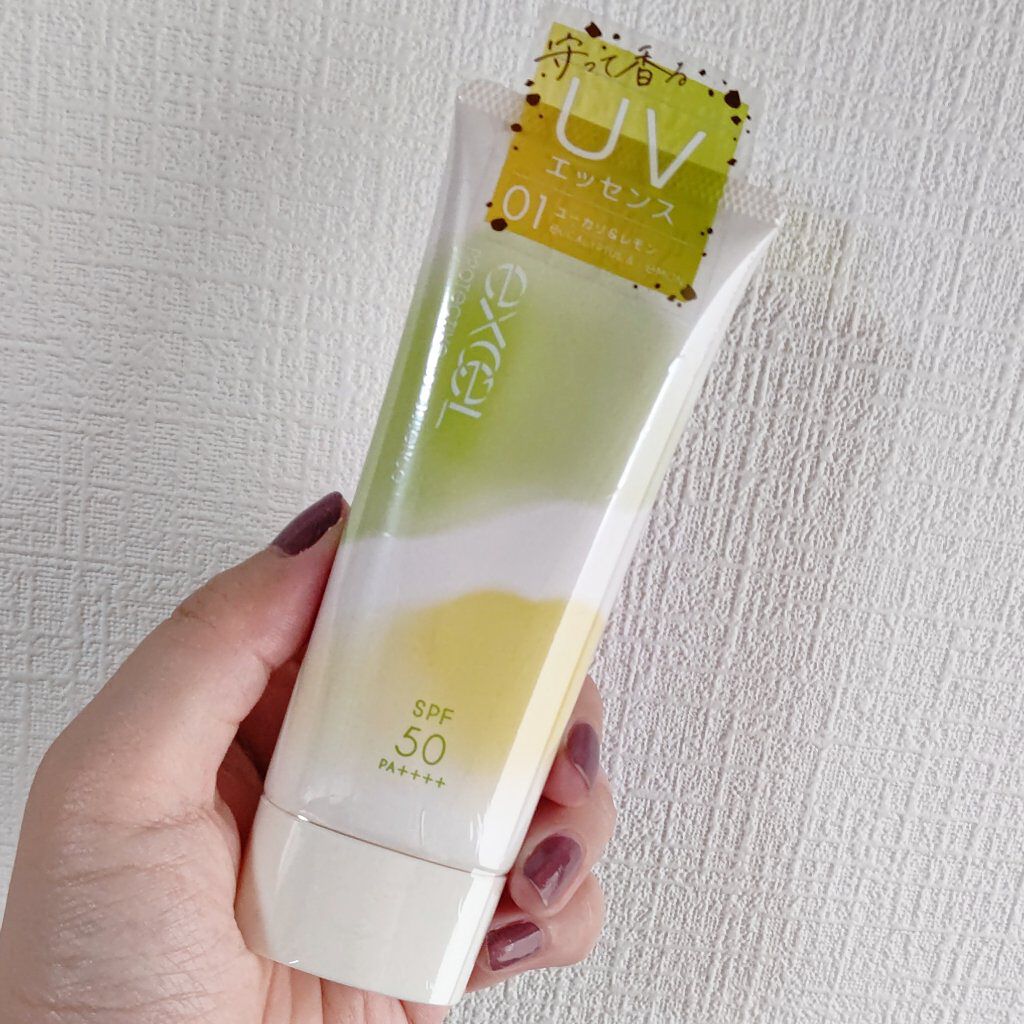 プロテクティブ UVエッセンス/excel/日焼け止めローションを使ったクチコミ（3枚目）