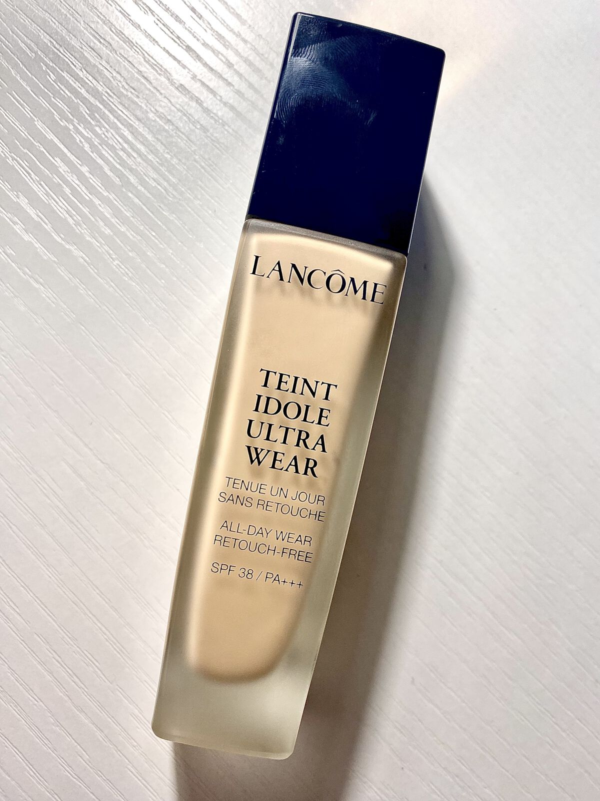 タンイドル ウルトラ ウェア リキッド/LANCOME/リキッドファンデーションを使ったクチコミ（2枚目）