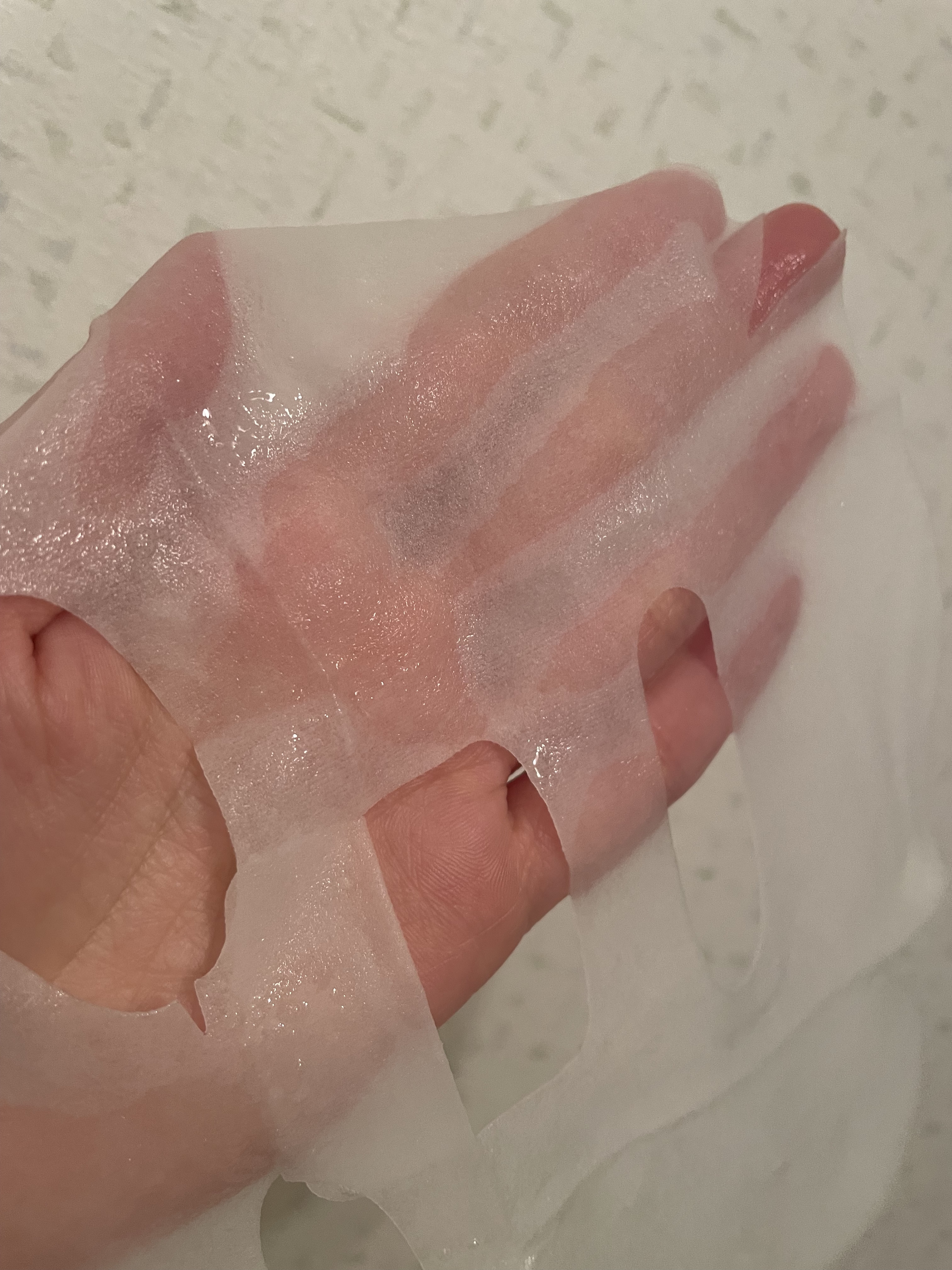 PHセンシティブマスクスージング＆モイスト/SAM'U/シートマスク・パックを使ったクチコミ（2枚目）