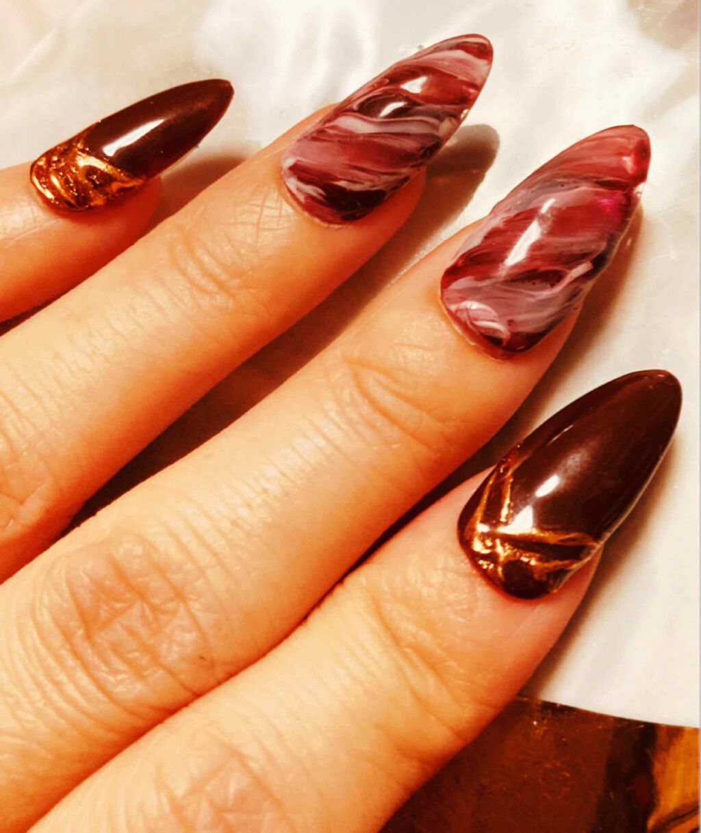 グレースジェルカラー/グレースジェル/ジェルネイルを使ったクチコミ（2枚目）