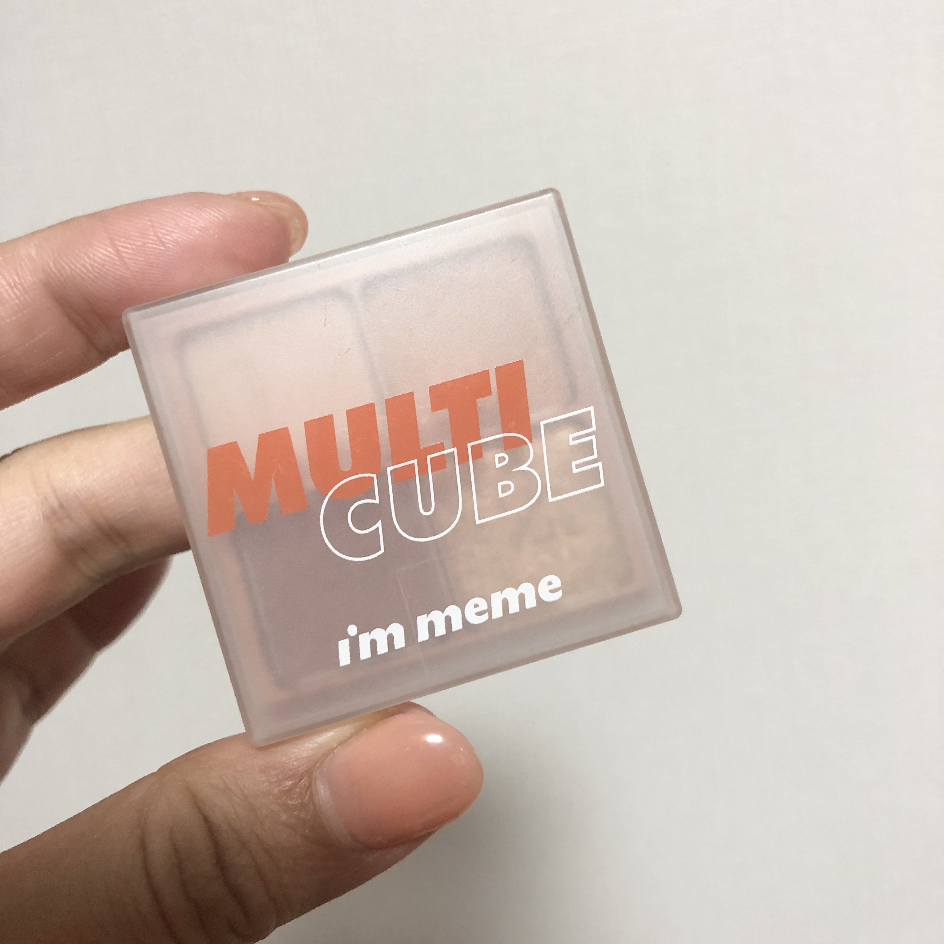 マルチキューブ 003 ベイクド ジンジャー/i’m meme/マルチパレットを使ったクチコミ（1枚目）