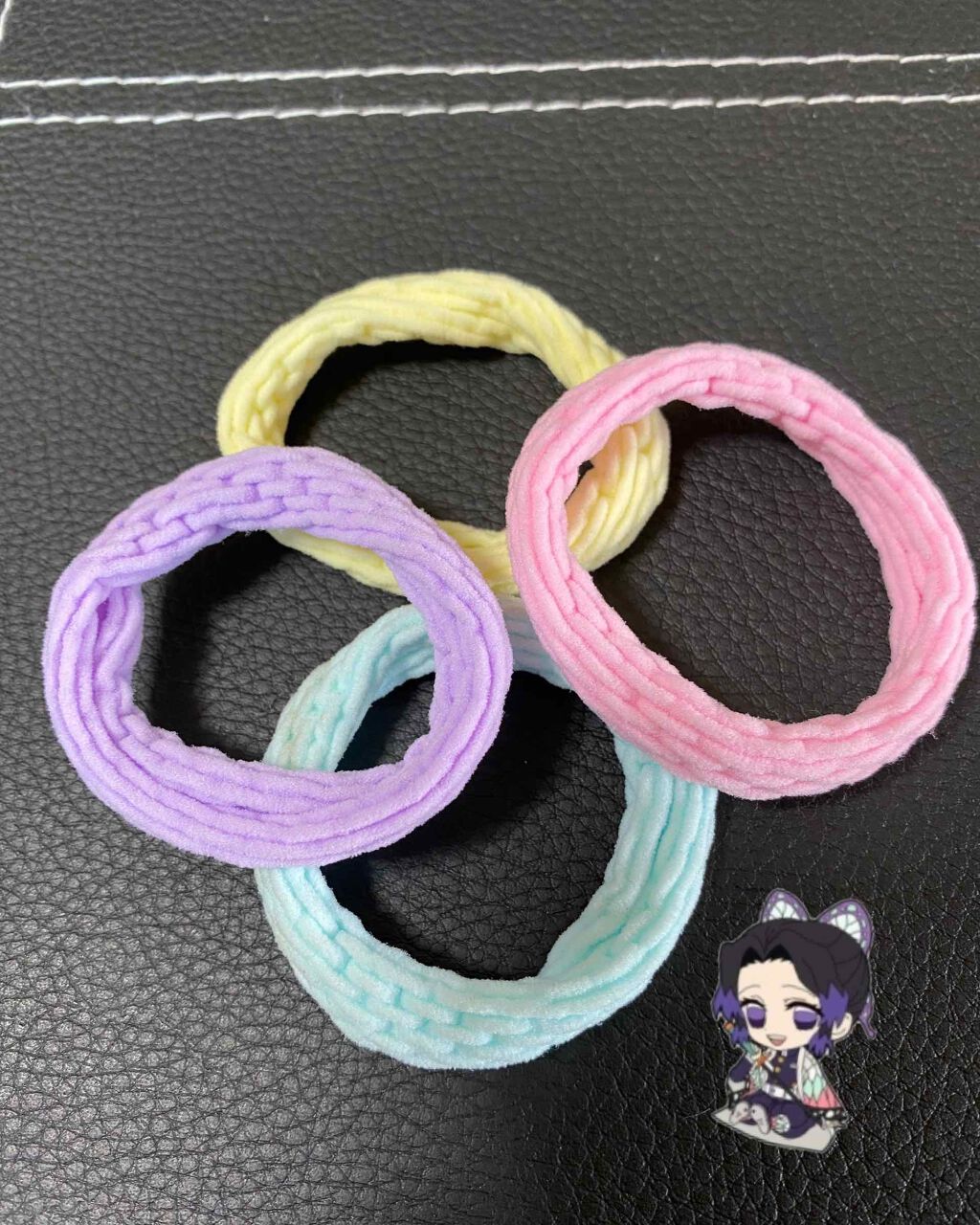 ヘアゴム/DAISO/ヘアアクセサリーを使ったクチコミ（2枚目）