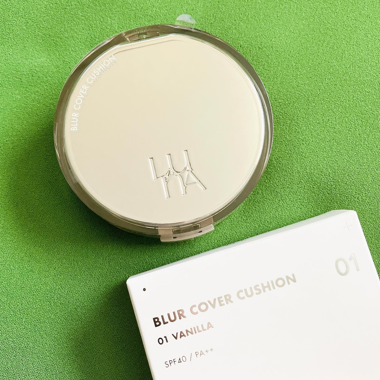 ブラーカバークッション/LUNA/クッションファンデーションを使ったクチコミ（1枚目）