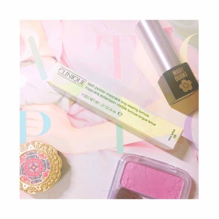 ラッシュ パワー マスカラ ロングウェアリング フォーミュラ/CLINIQUE/マスカラを使ったクチコミ(1枚目)