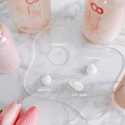 モイストシャンプー&モイストトリートメント ミニヘアマスク付き ピンクリラックス 限定キット/エイトザタラソ/その他キットセットを使ったクチコミ(2枚目)