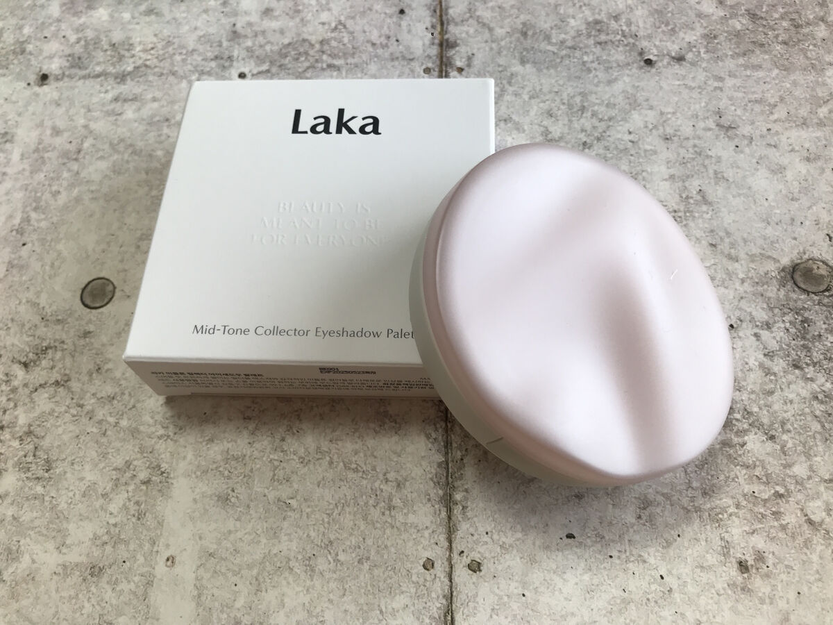 ミドルトーンアイシャドウコレクターパレット/Laka/アイシャドウパレットを使ったクチコミ（2枚目）