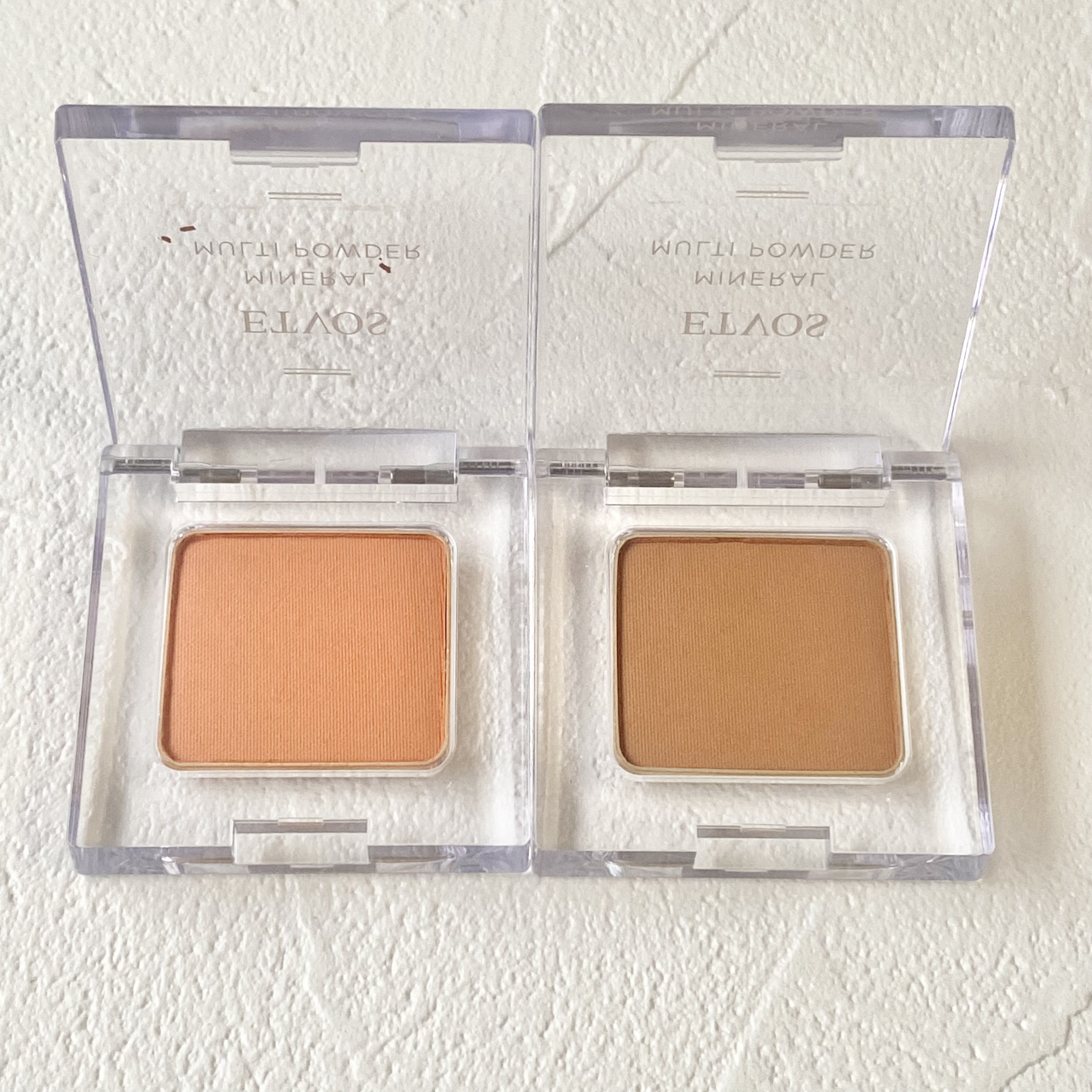 ミネラルマルチパウダー サンドキャメル/エトヴォス/単色アイシャドウを使ったクチコミ（2枚目）