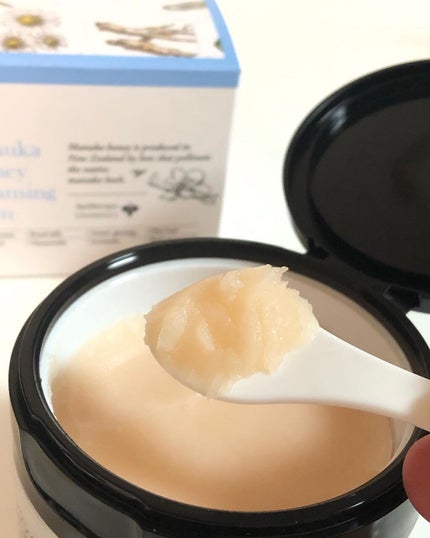 マヌカハニー クレンジングバーム/アピセラピーコスメティクス/クレンジングバームを使ったクチコミ(2枚目)