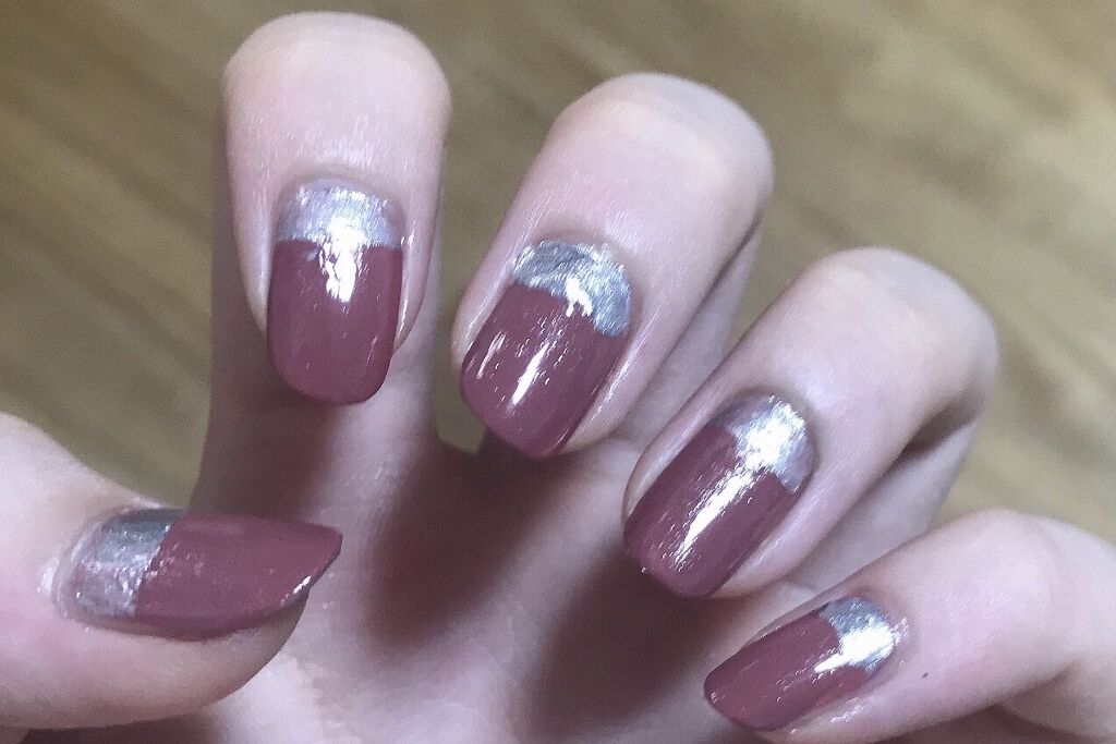 ウィンマックス ネイルケアシリーズ マットトップコート/DAISO/ネイルトップコートを使ったクチコミ（2枚目）