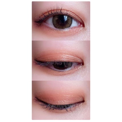 トーンアップアイシャドウ/CEZANNE/アイシャドウパレットを使ったクチコミ(3枚目)