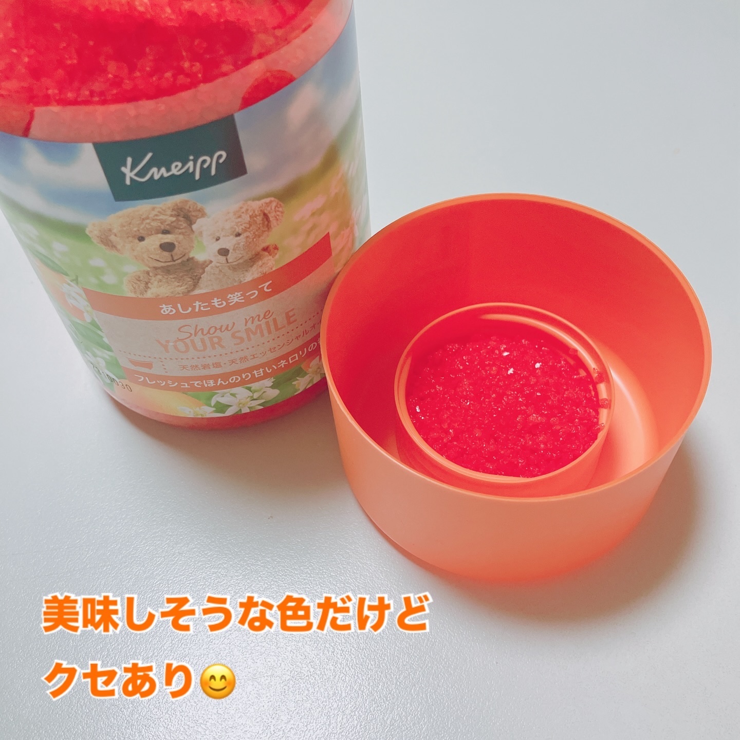 クナイプ バスソルト ネロリの香り/クナイプ/無機塩系入浴剤を使ったクチコミ（2枚目）