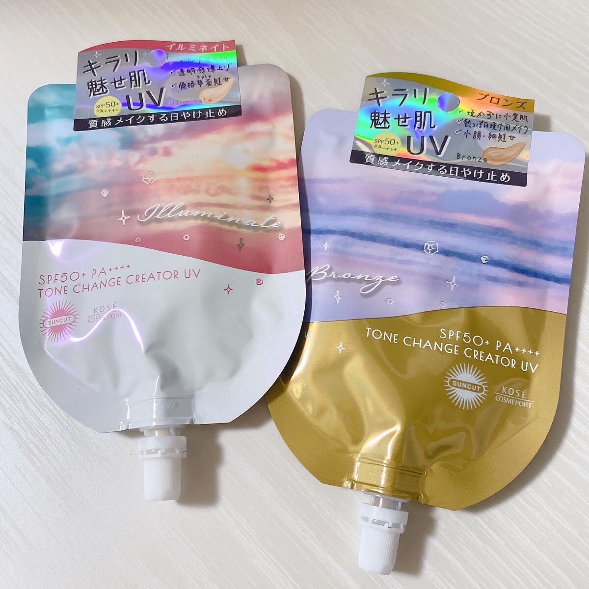 トーンチェンジクリエイターUV/サンカット®/日焼け止めローションを使ったクチコミ(1枚目)