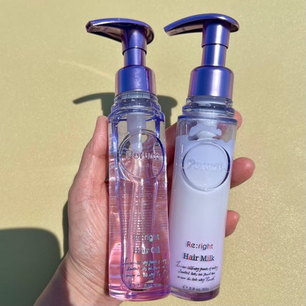 プルント リライト美容液ヘアミルク/Purunt./ヘアミルクを使ったクチコミ(10枚目)