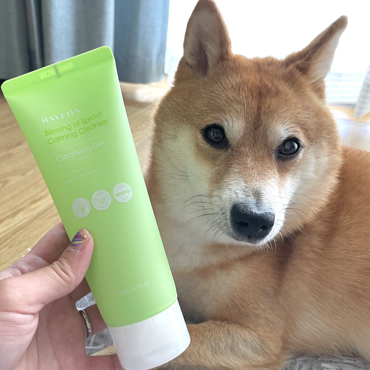 ブレッシングオブスプラウト カーミングクレンザー /HAYEJIN/クレンジングジェルを使ったクチコミ（1枚目）