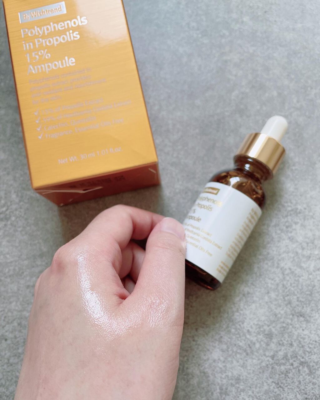 バイウィッシュトレンド プロポリス15%アンプル/By Wishtrend/美容液を使ったクチコミ(2枚目)