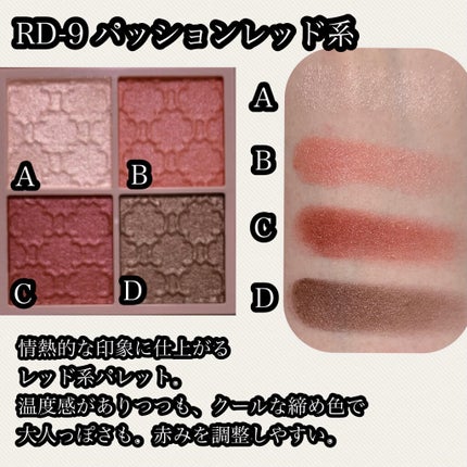 グロッシーリッチ アイズ N/Visée/アイシャドウパレットを使ったクチコミ(2枚目)