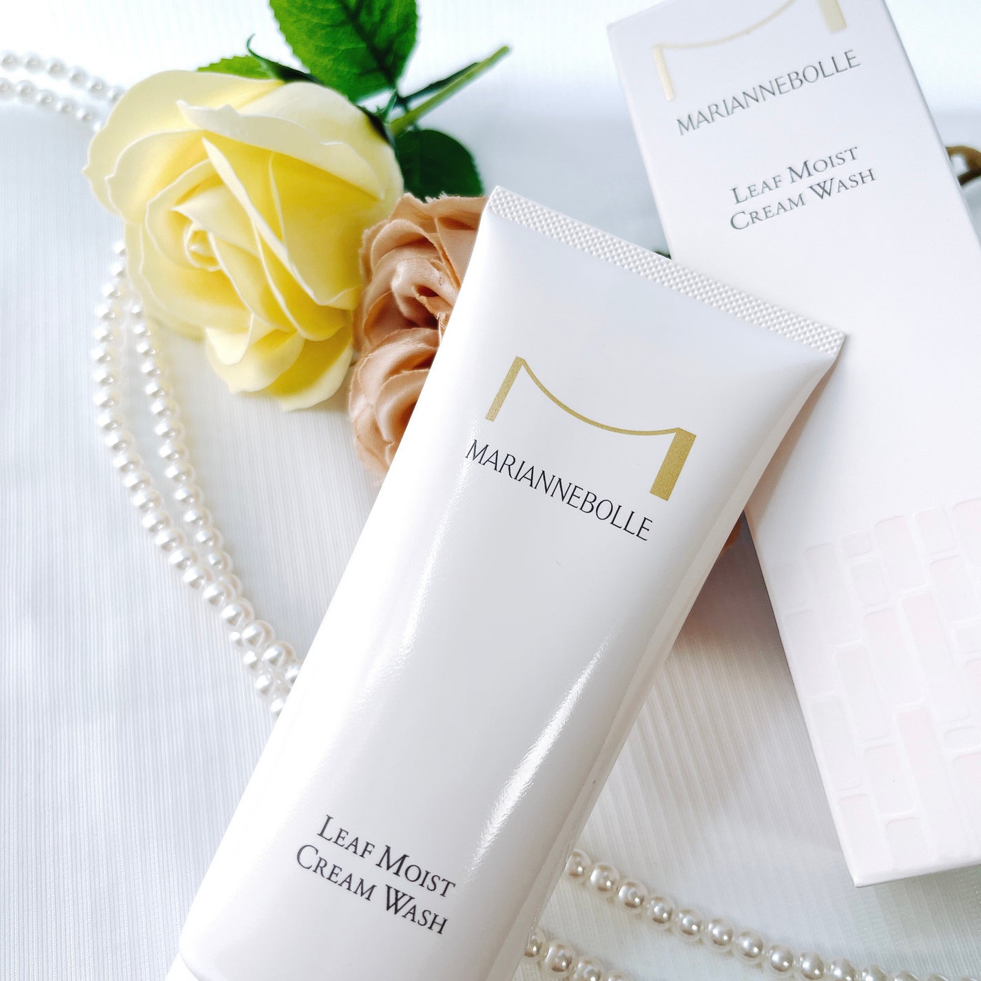 リーフモイストクリームウォッシュ /マリアンボレ/洗顔フォームを使ったクチコミ(1枚目)