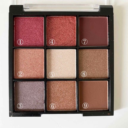 UR GLAM BLOOMING EYE COLOR PALETTE/U R GLAM/アイシャドウパレットを使ったクチコミ(2枚目)