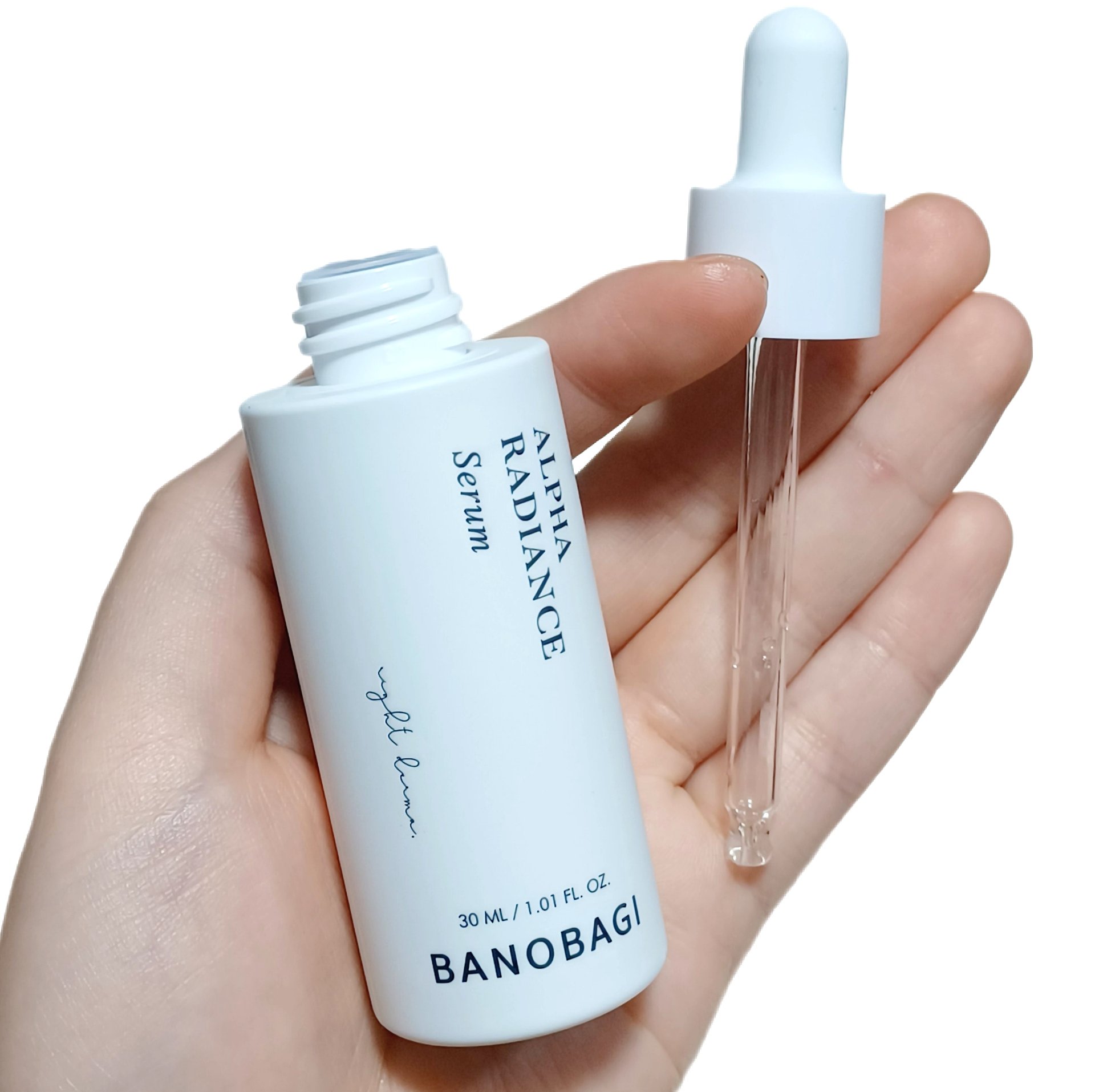 アルファラディアンスグローセラム/BANOBAGI/美容液を使ったクチコミ（2枚目）