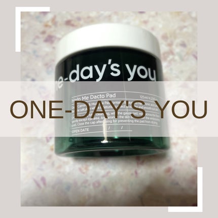 ヘルプミー! ダクトパッド/One-day's you/トナーパッドを使ったクチコミ(1枚目)