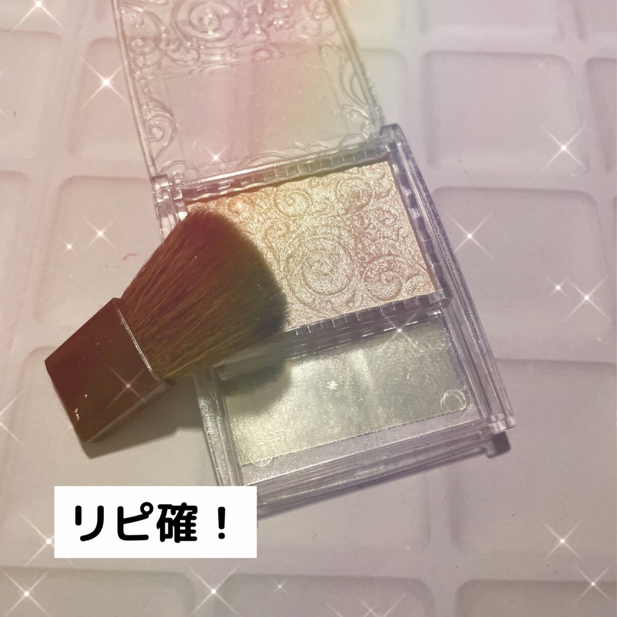 パールグロウハイライト/CEZANNE/パウダーハイライトを使ったクチコミ(1枚目)