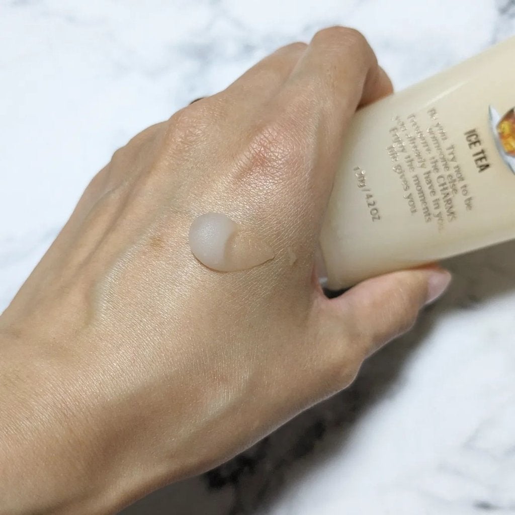 フレグランスモイストボディジェラート(アイスティー)/フェルナンダ/ボディクリームを使ったクチコミ(2枚目)