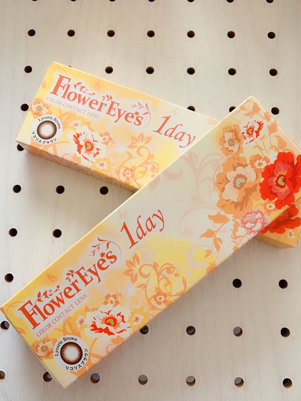 フラワーアイズ ワンデー/株式会社ビューフロンティア/ワンデー（１DAY）カラコンを使ったクチコミ（3枚目）